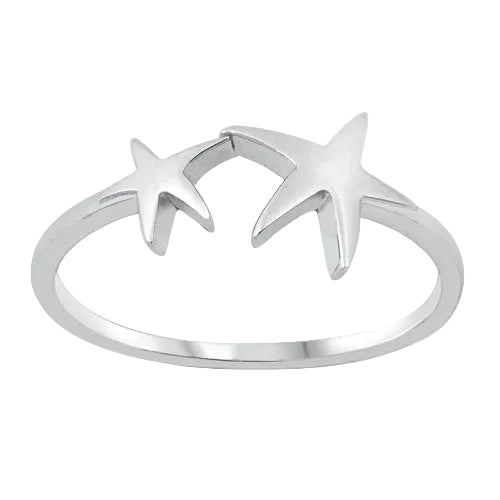 Double Starfish Ring