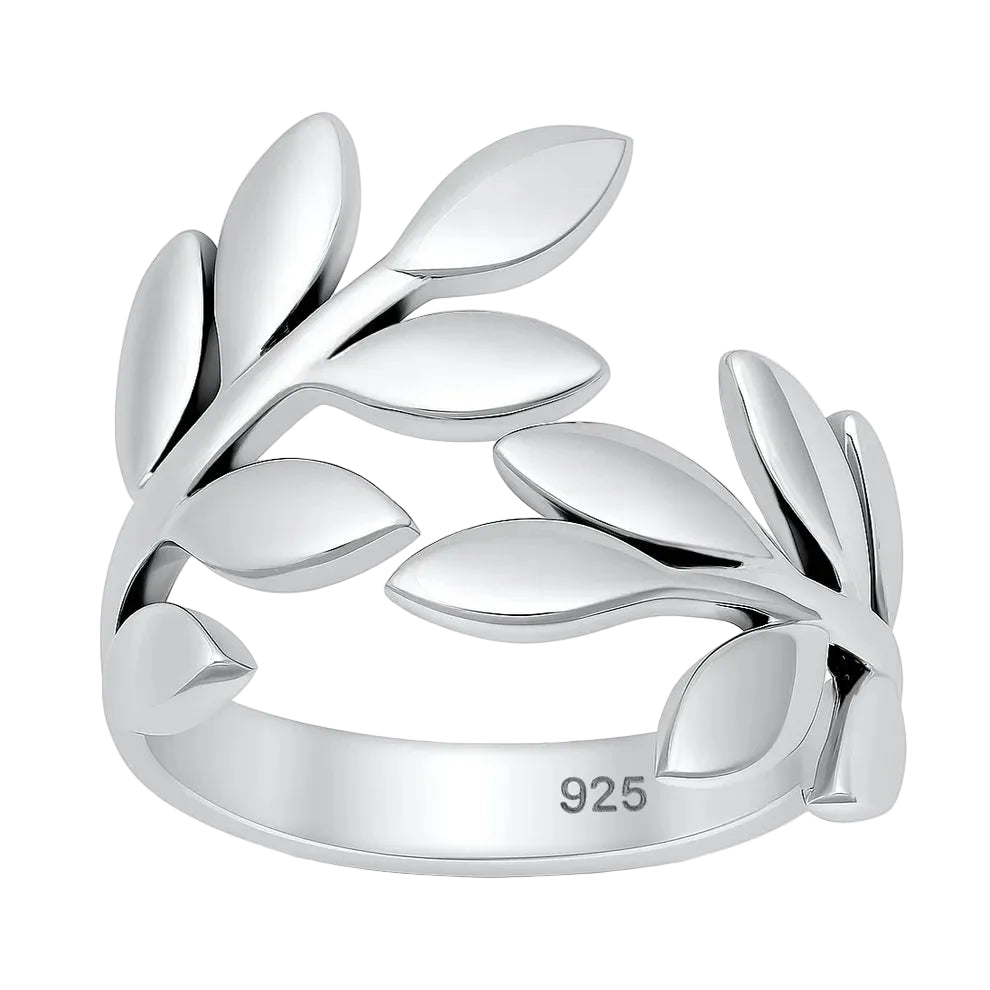 Statement Leaf Ring