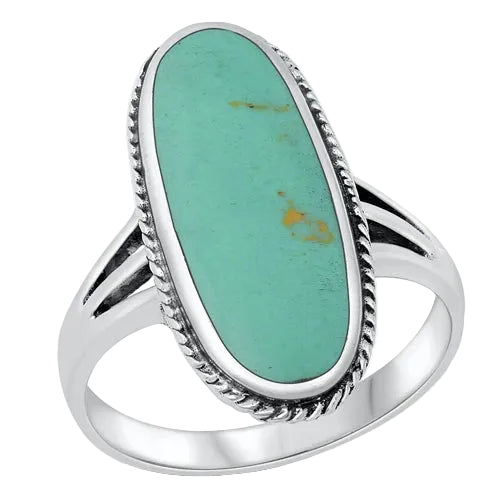 Oval Turquoise Ring