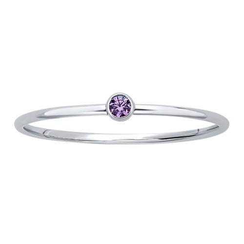 Tiny Solitaire Ring