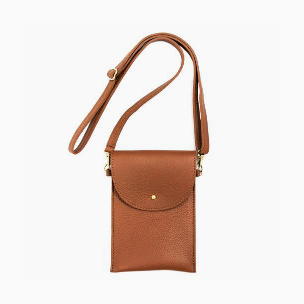 Foldover Cellphone Crossbody Bag