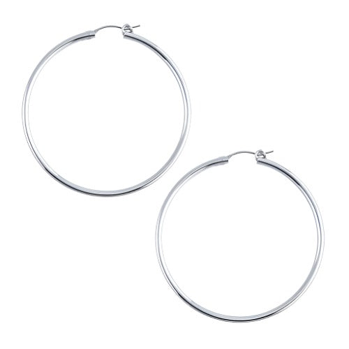 Sterling Silver Hoops