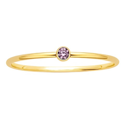 Tiny Solitaire Ring