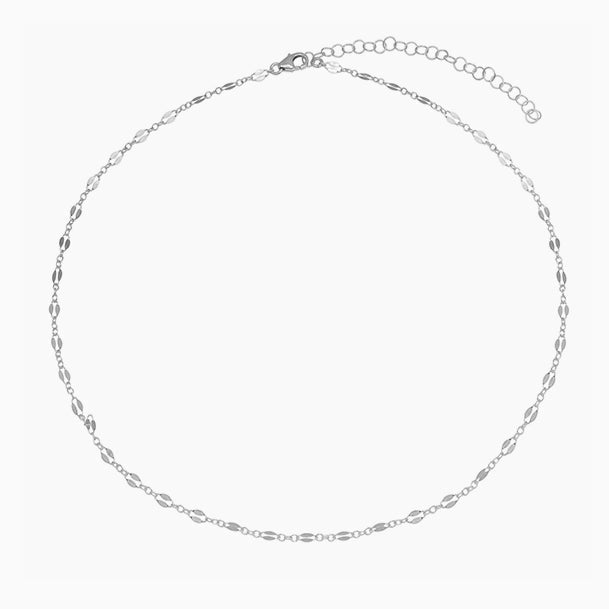 Sterling Silver Intricate Chain Necklace