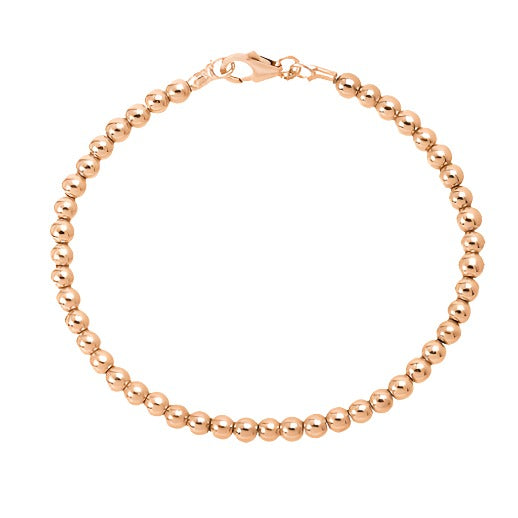 Rose Gold Bead Bracelet