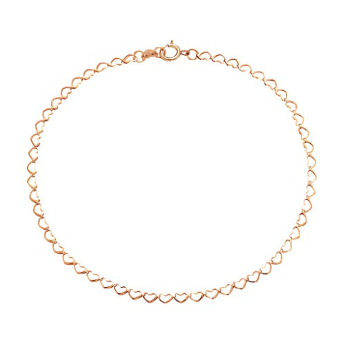Rose Gold Heart Bracelet