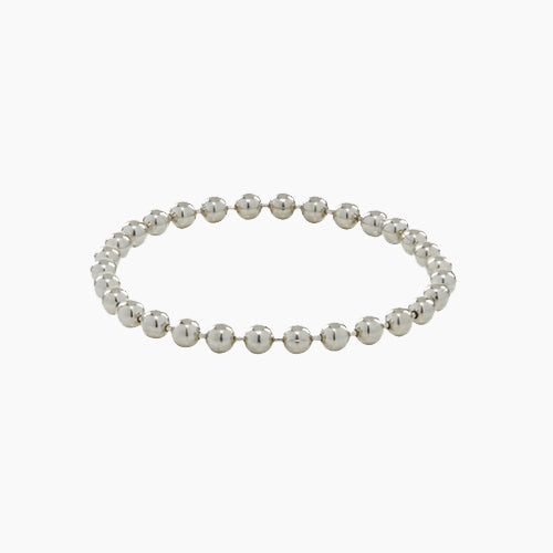 Beaded Ball Chain Ring