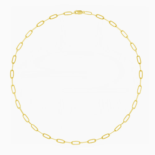 14kt Gold Filled Paperclip Bracelet