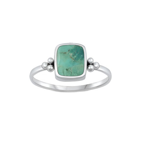 Square Turquoise Ring