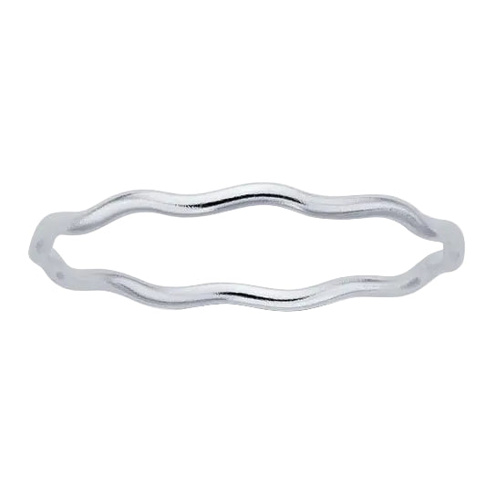 Wavy Stacking Ring