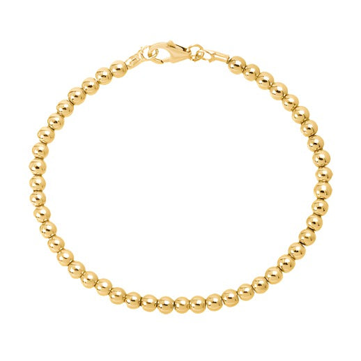 Gold Bead Bracelet