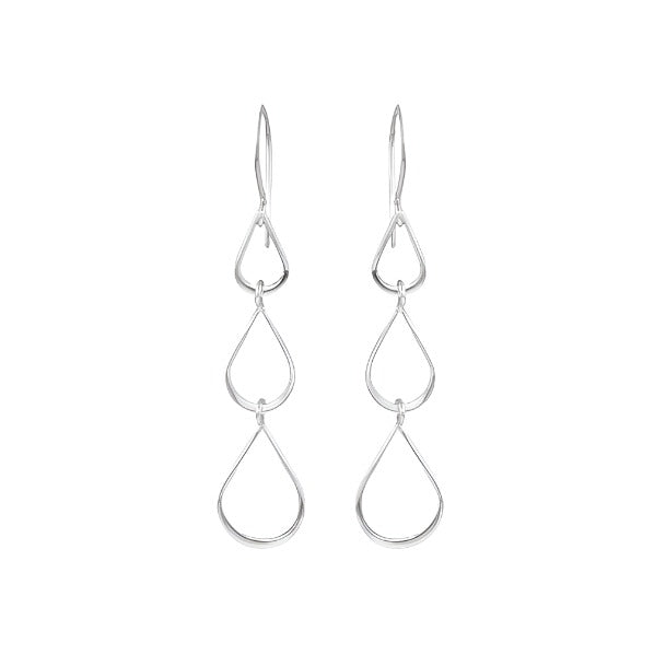 3 Pear Drop Earrings