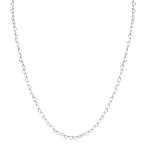 Sterling Silver Heart Chain