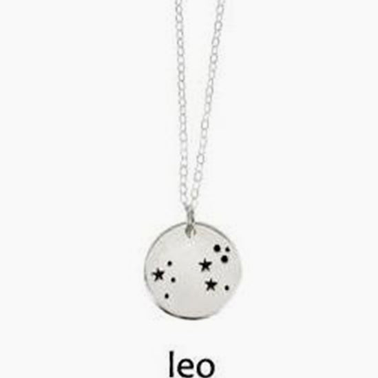 Leo Zodiac Constellation Necklace