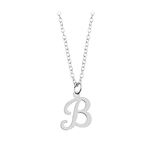 Script Custom Initial Necklace