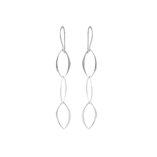 3 Marquise Drop Earrings