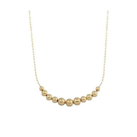 Graduated Beaded Necklace