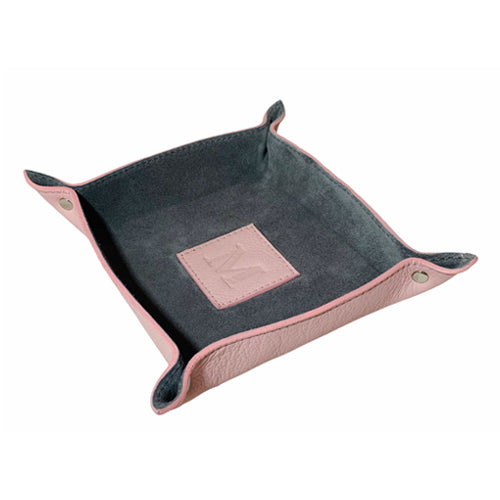 Two Tone Suede and Leather Catchall