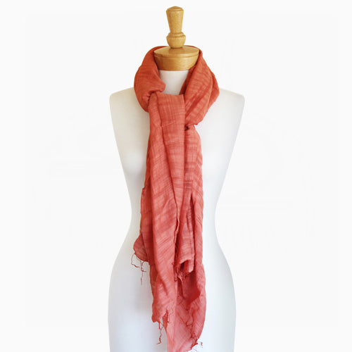 Silk and Cotton Scarf