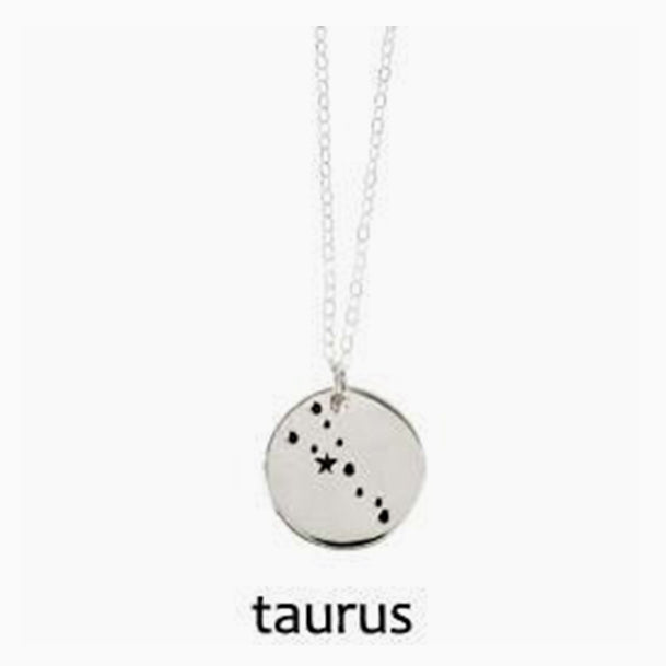 Taurus Zodiac Constellation Necklace1