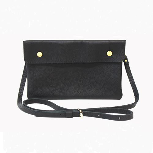 Double Snap Foldover Crossbody