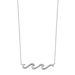 Double Wave Necklace