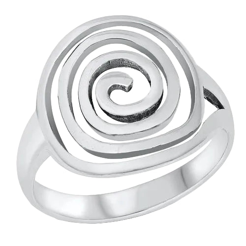Circle Swirl Ring