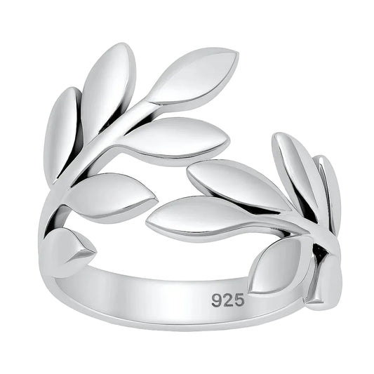 Statement Leaf Ring