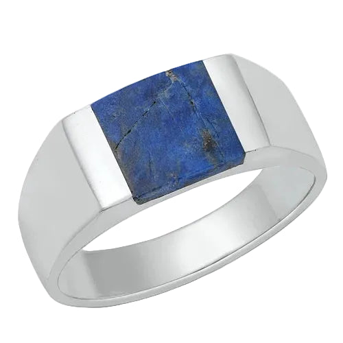 Lapis Signet Ring