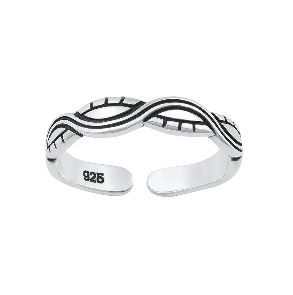 Twisted Toe Ring