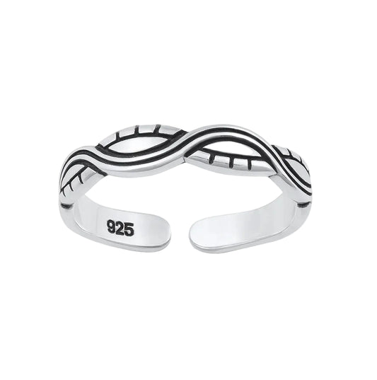 Twisted Toe Ring