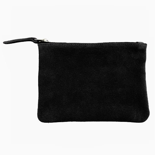Suede Pouch Black In Stock