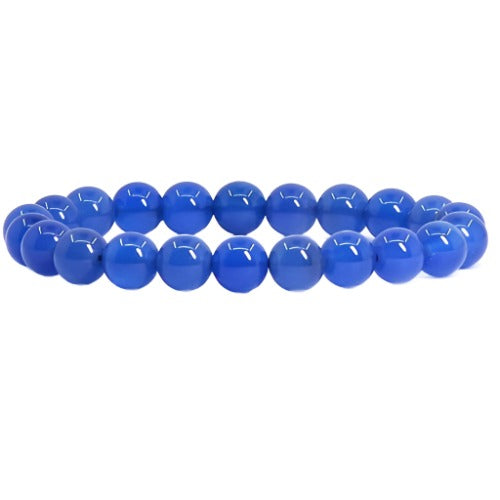 Blue Agate Bracelet In Stock