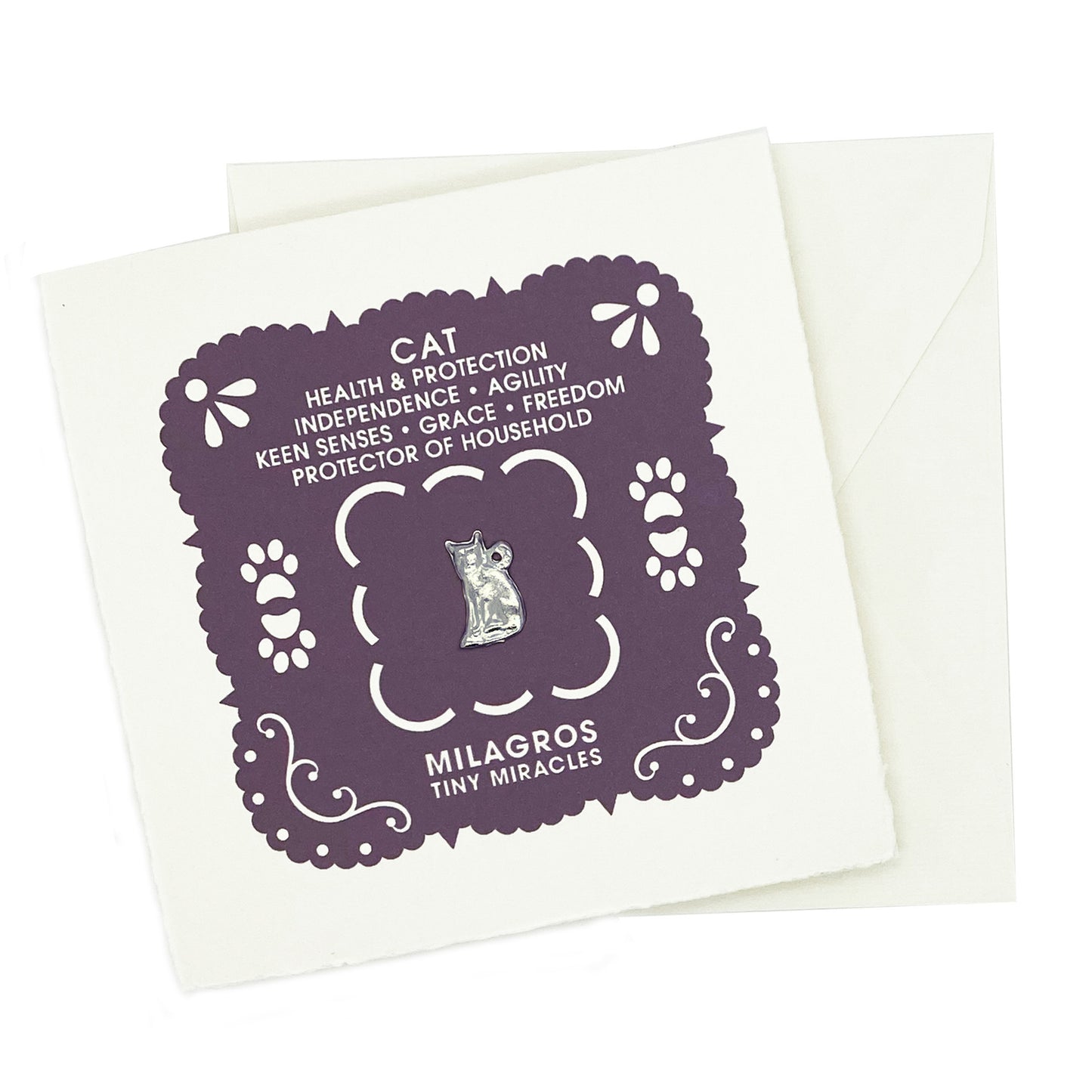 Milagro Notecard Cat