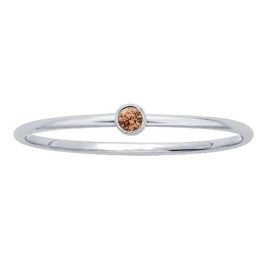 Tiny Solitaire Ring