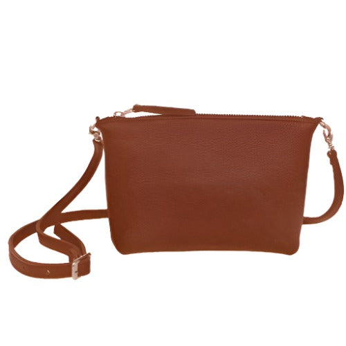 Petite Leather Crossbody Bag