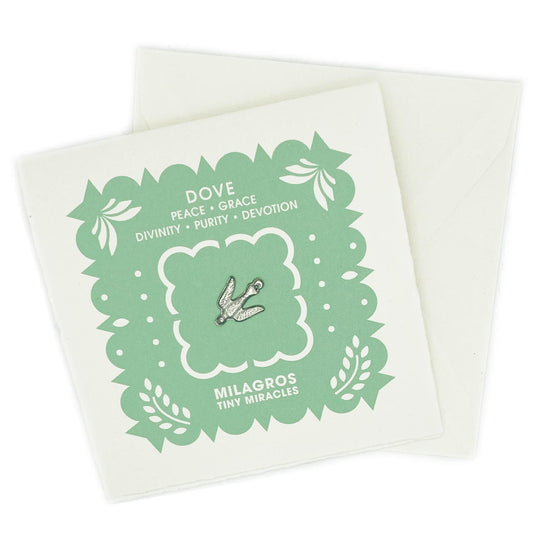 Milagro Notecard Dove