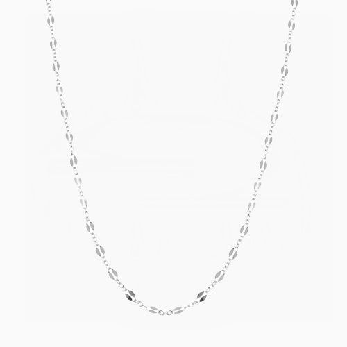 Sterling Silver Intricate Chain Necklace