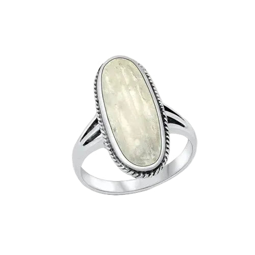 Oval Moonstone Ring