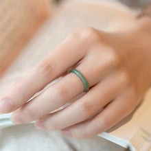 Green Jade Stone Ring