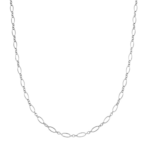 Sterling Silver Long and Short Chain