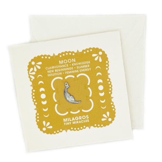 Milagro Notecard Moon