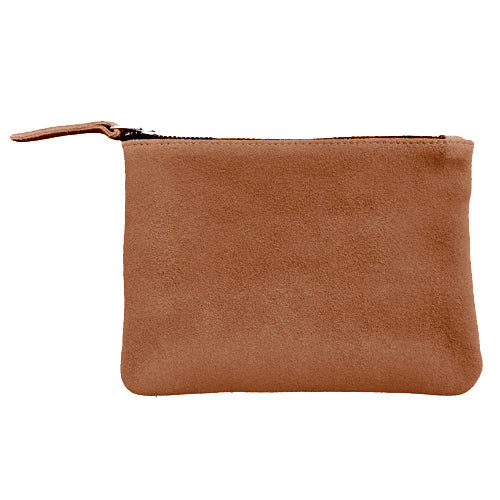 Suede Pouch Tobacco  In Stock
