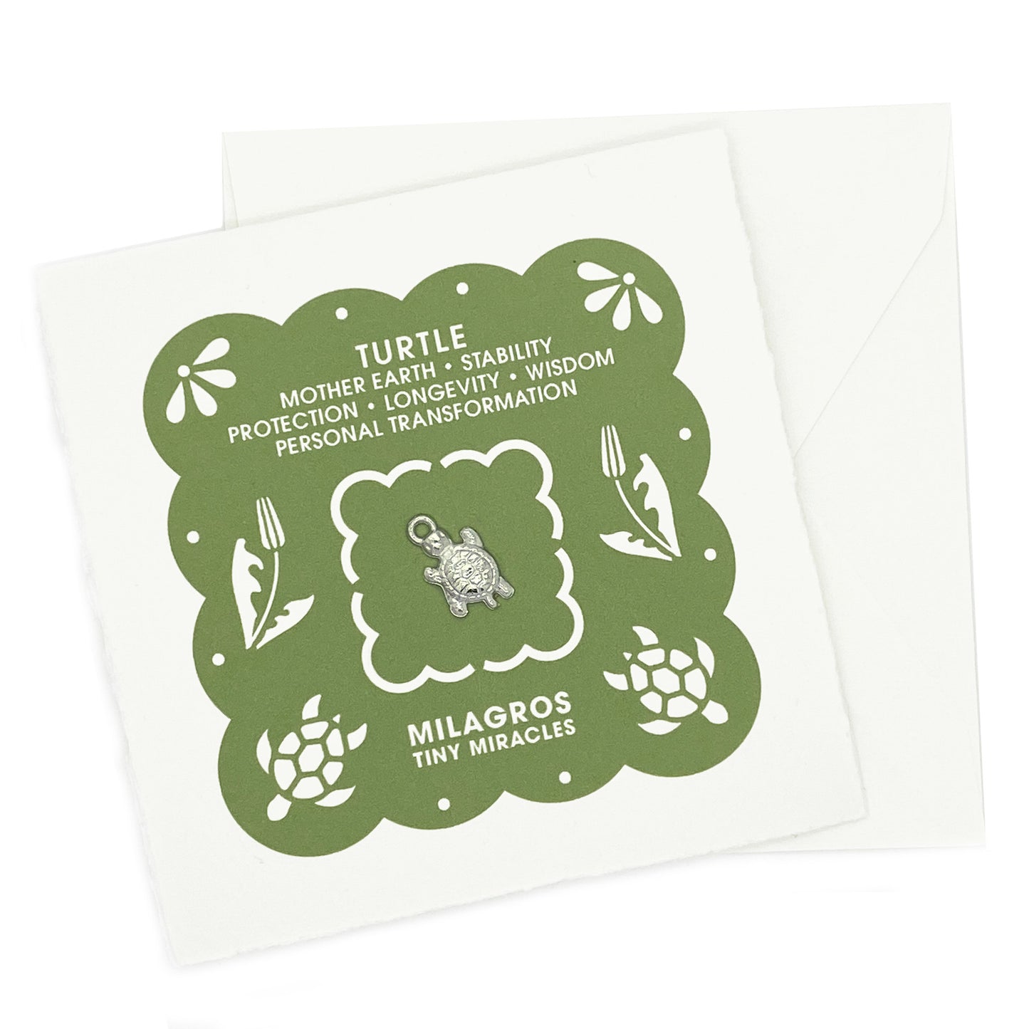 Milagro Notecard Turtle