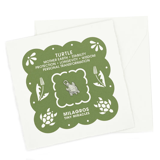 Milagro Notecard Turtle
