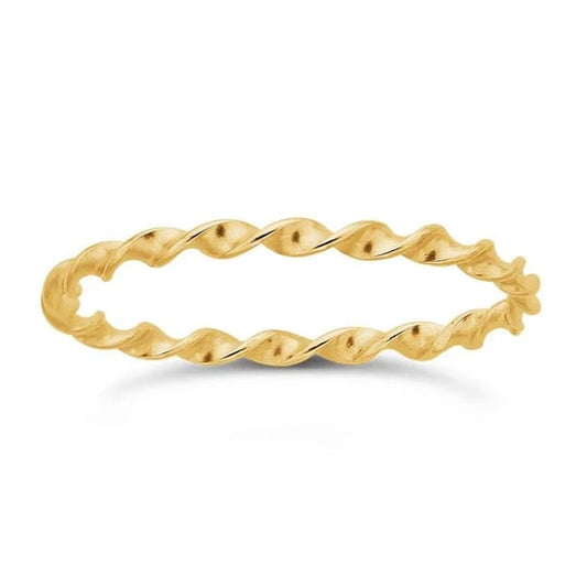 Twisted Stacking Ring