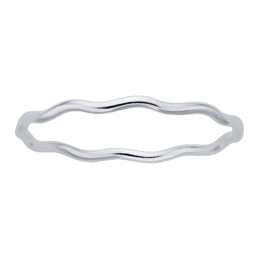 Wavy Stacking Ring