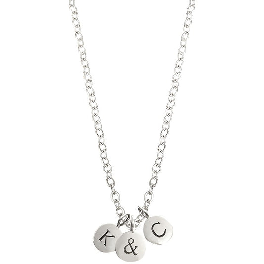 Two Initial Necklace