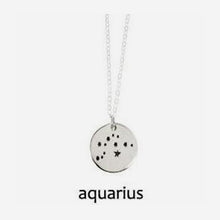 Aquarius Zodiac Constellation Necklace