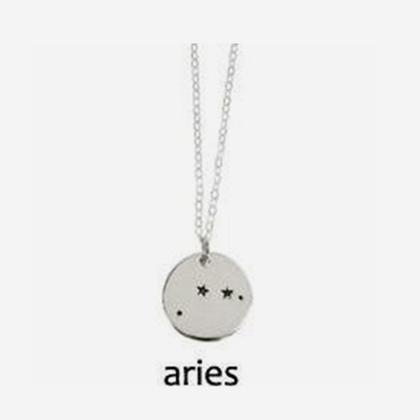 Aries Zodiac Constellation Necklace